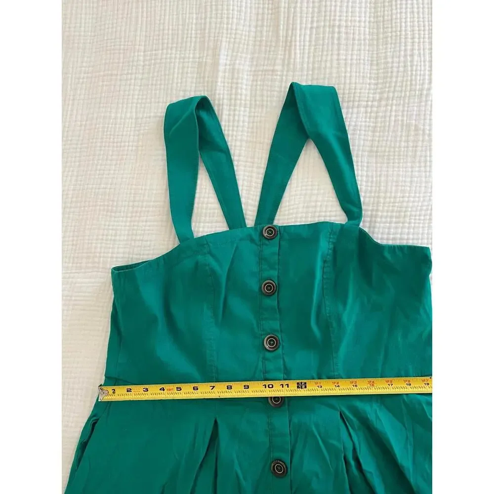 Anthropologie x Maeve - Midi Dress with Button Front and Wide Straps, Size 20W - Picture 9 of 10